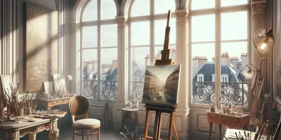 Fransk Kunstner i Krydsord