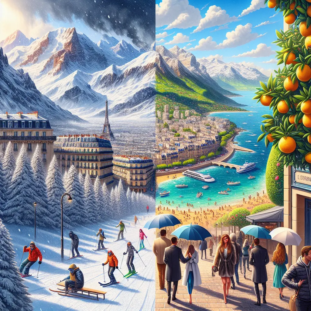 Hvordan er vejret i Frankrig i februar måned?