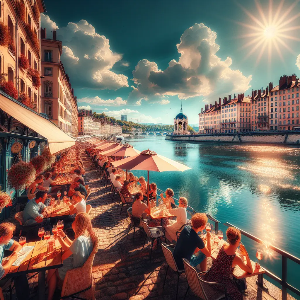 Hvordan er vejret i Lyon i august måned?