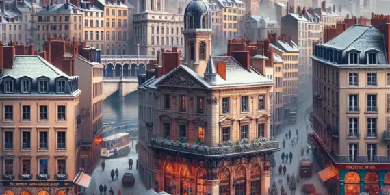 Hvordan er vejret i Lyon i februar?