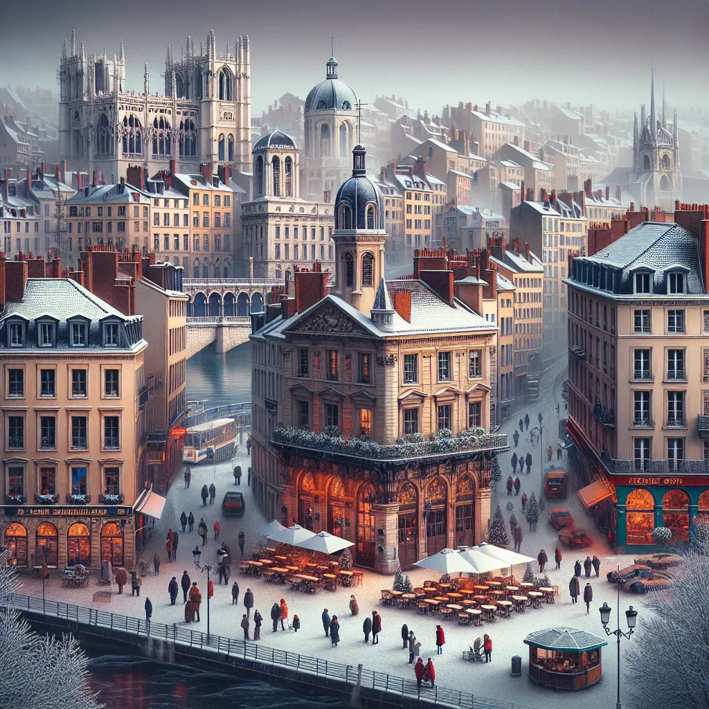 Hvordan er vejret i Lyon i februar?